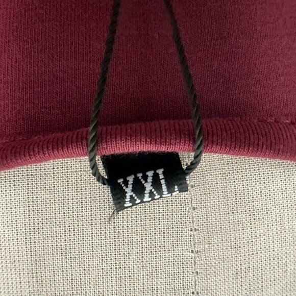 OUGES Womens Shift Dress V Neck Button Front Burgundy Pockets Size XXL NEW - Picture 6 of 9